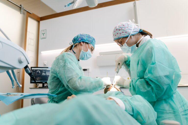 clean tools to perform oral procedure